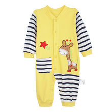 Load image into Gallery viewer, 0-12M Spring Autumn Baby Rompers Newborn Overalls Cotton  Baby Clothes Casual Boy Romper Layette Long Sleeve Girl Jumpsuit